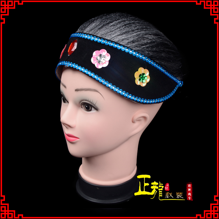 深圳老旦媒婆穷老太婆假发套 老旦头套