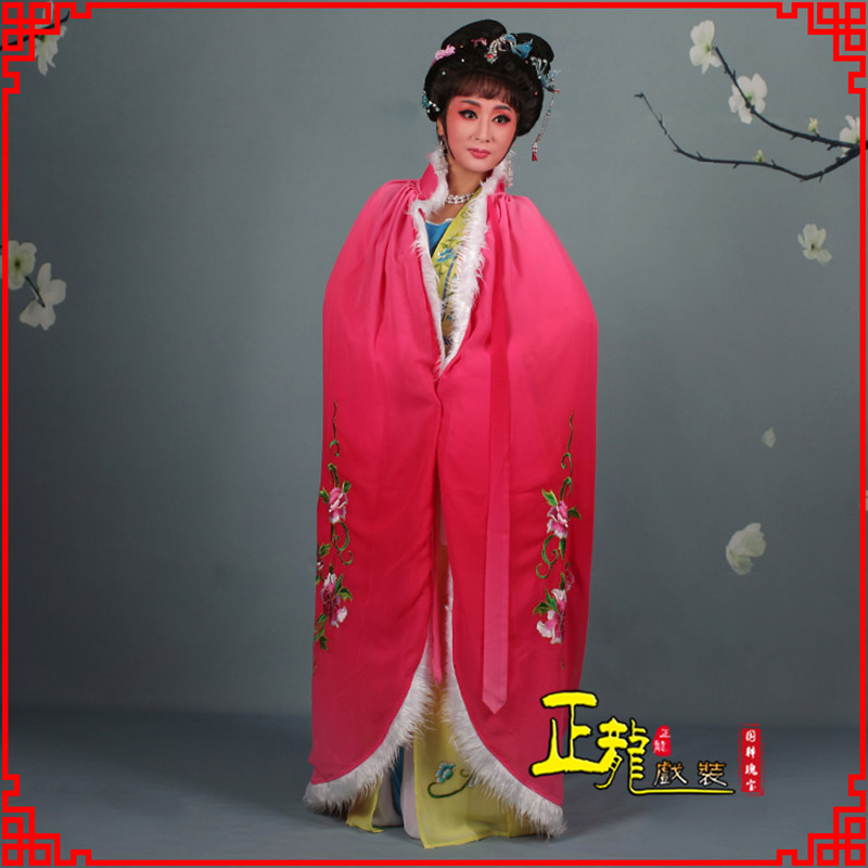深圳小花旦绣花斗篷 花旦披风